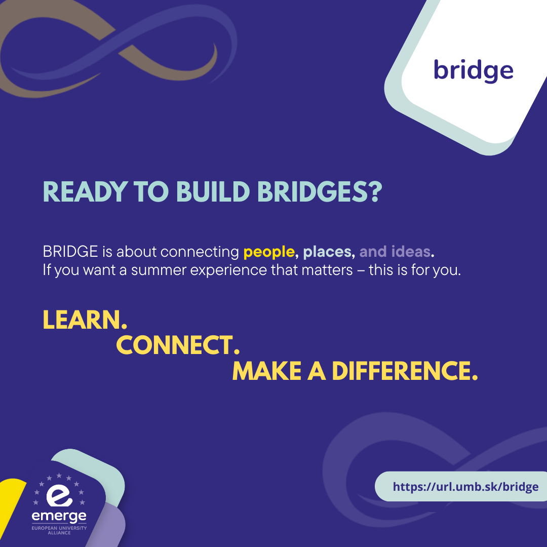 BRIDGE &ndash; Letn&aacute; st&aacute;ž: Akt&iacute;vna pr&aacute;ca s komunitou v praxi - prihlasovanie otvoren&eacute; 