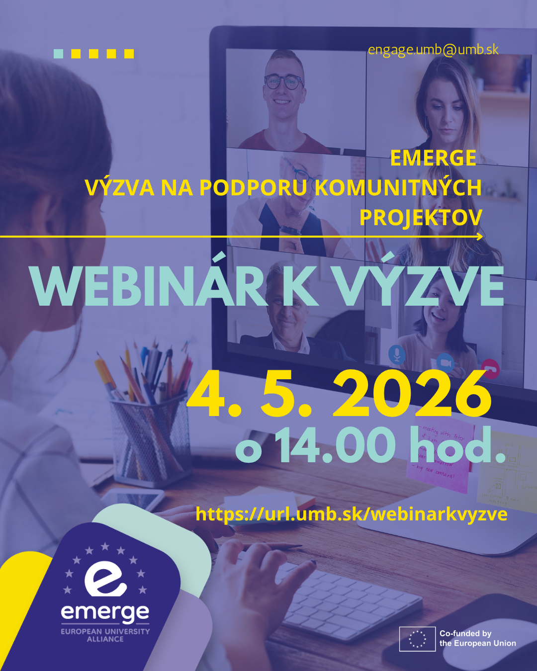 Webin&aacute;r k v&yacute;zve na podporu komunitn&yacute;ch projektov na UMB